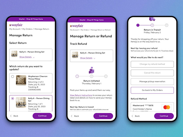 Cover image for Wayfair's Refund Tracker