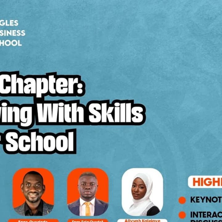Cover image for Eagle’s Business School Conference Flyer Design