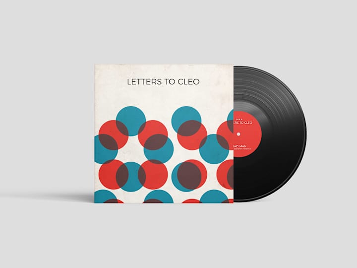 Cover image for Letters to Cleo album cover design