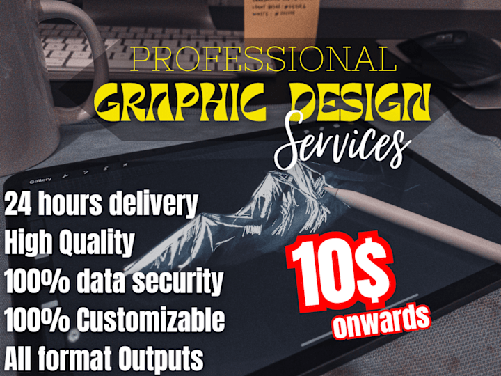 Cover image for Fast and Professional Graphic Design Services