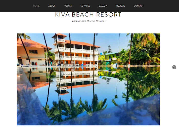 Cover image for Booking Engine Developement | Luxury Resort in Alibaug, MH