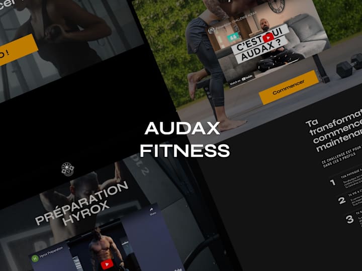 Cover image for Audax Fitness - Web Design in Showit
