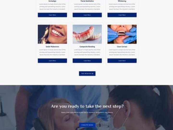 Cover image for Dentist Website 