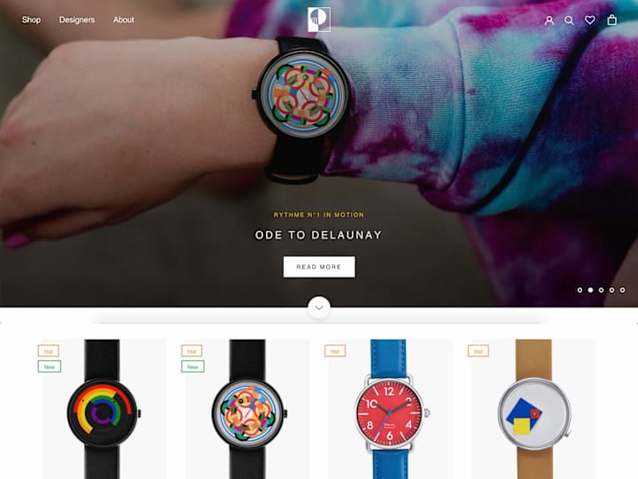 Cover image for ProjectsWatches | Shopify E-commerce Revamp