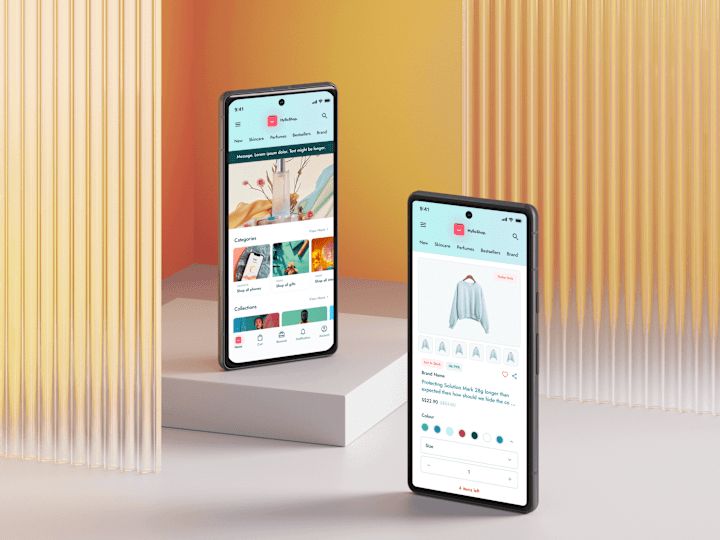 Cover image for Hyllo: a Redesigned E-commerce Marketplace AApp