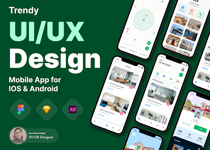 Cover image for I will design or redesign websites and landing page & Mobile App