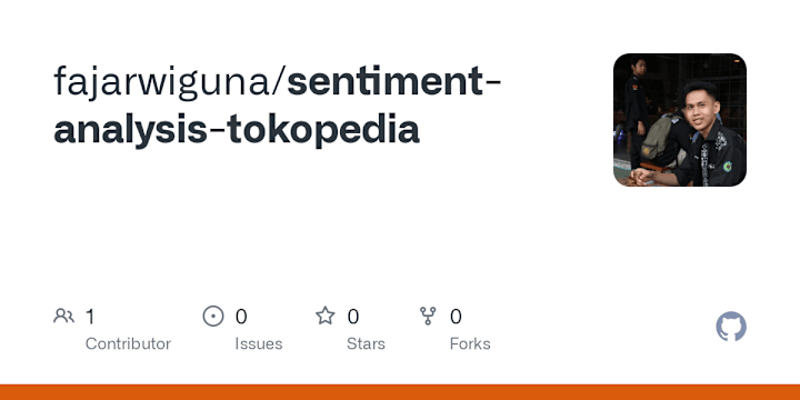 Cover image for Sentiment Analysis of Tokopedia App Reviews