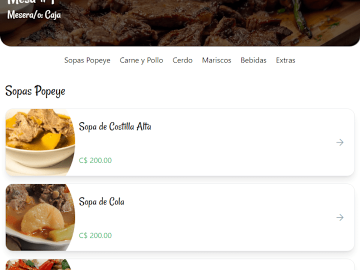 Cover image for Full Stack Web Developer - Sopas y Asados Popeye
