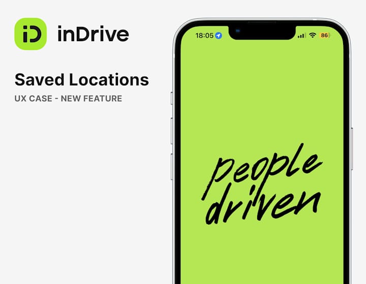 Cover image for inDrive: Saved Locations (New Feature)