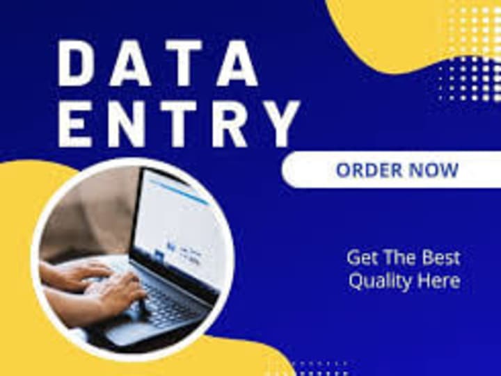 Cover image for Efficient Data Entry Specialist: Accuracy and Quality Guaranteed