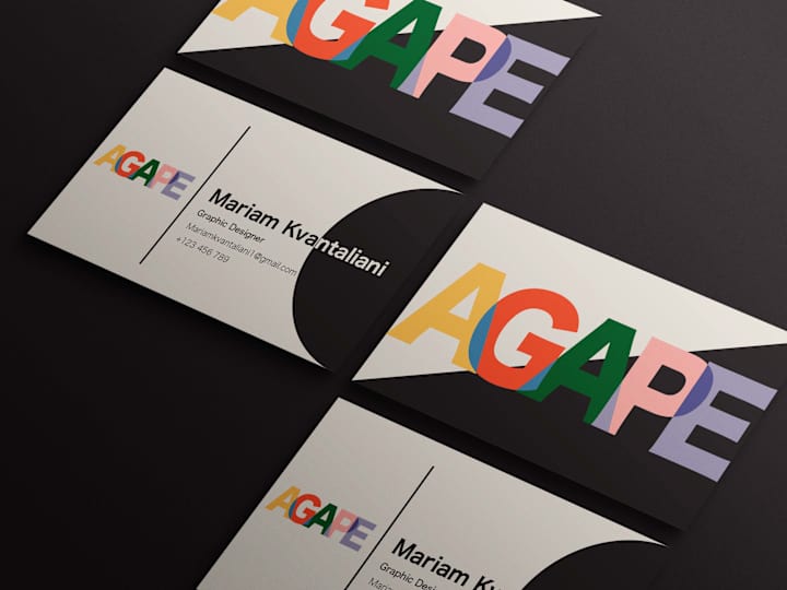 Cover image for Agape- Personal Branding for a Colorful Minimalist