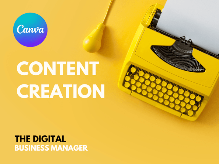 Cover image for Canva: Content Creation and Writing