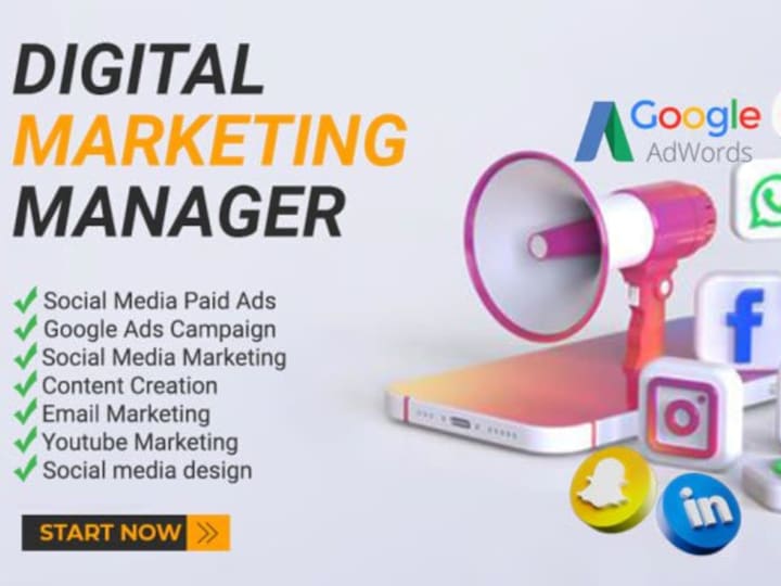 Cover image for I will be your Social Media manager.