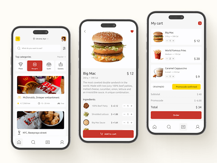 Cover image for DishDash - Food delivery mobile application