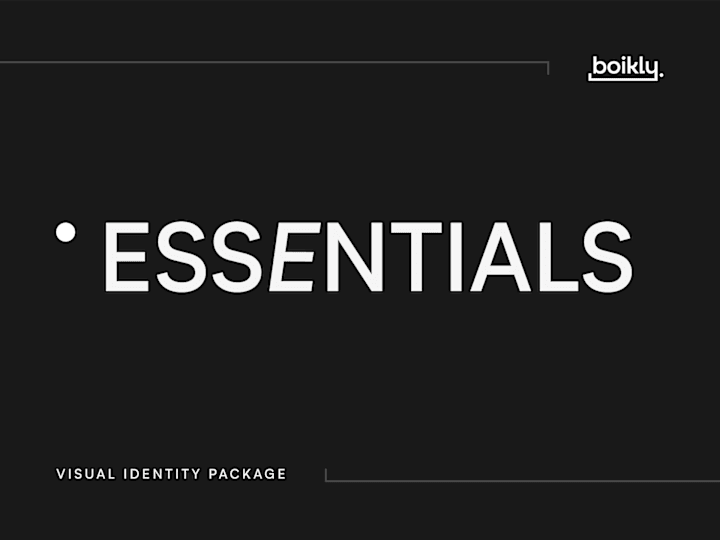 Cover image for 🌗 Essentials | Visual Identity Package