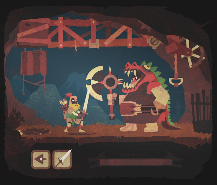 Cover image for Boss fight Mini game (The Brave Knight)