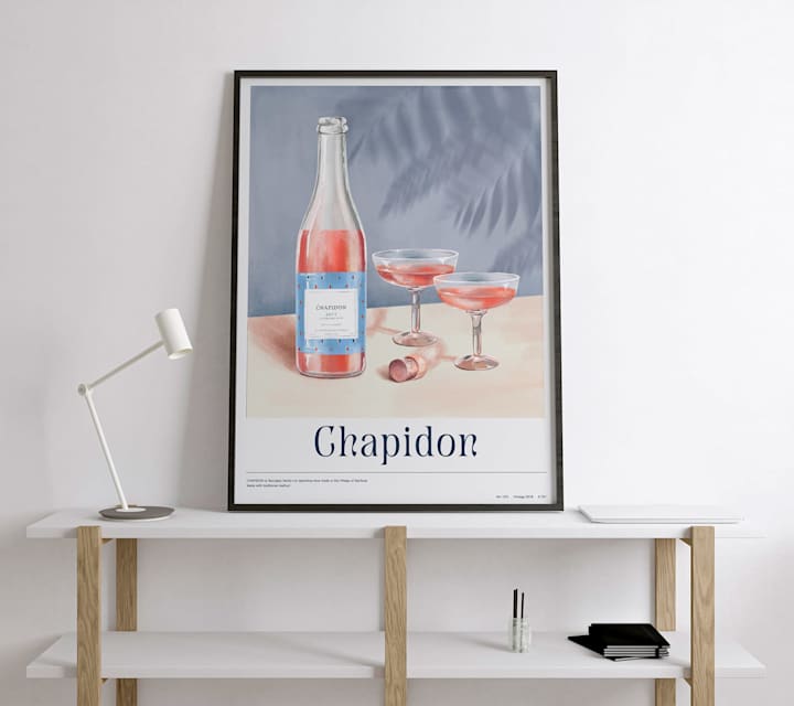 Cover image for Illustration for Sparkling wine