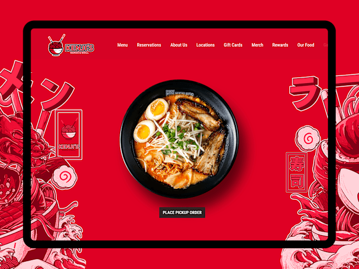 Cover image for UX Audit and Redesign of Ramen Restaurant Landing Page