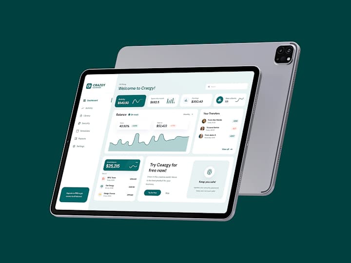 Cover image for Simplified Data Visualization and Management Dashboard Design