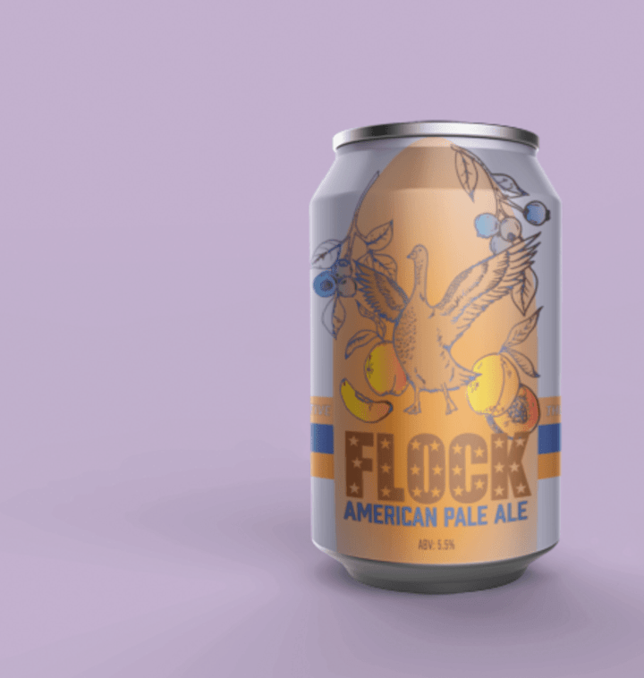 Cover image for Flock Specialty Brew Can Label Contest - CASE STUDY