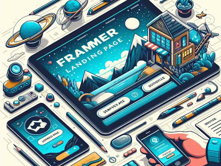 Cover image for Framer landing page 