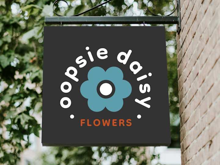 Cover image for Oopsie Daisy Flowers - Brand Identity