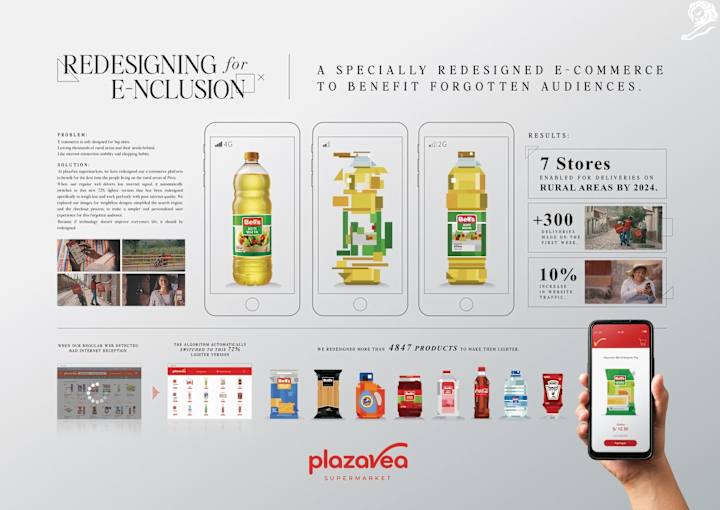 Cover image for PlazaVea E-commerce Redesign for Rural Areas