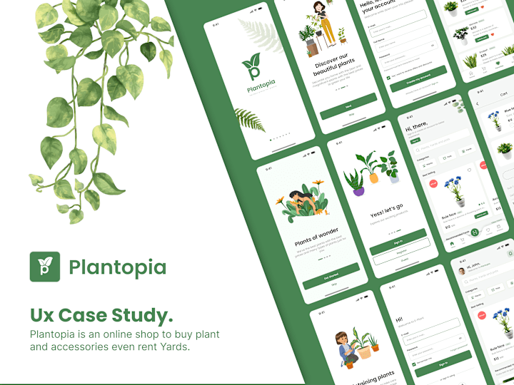 Cover image for Plantopia - UX Case Studies