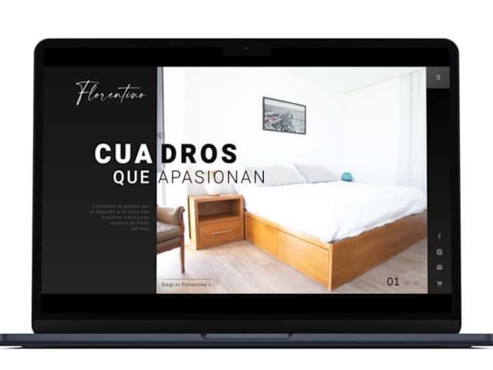 Cover image for Florentino – E-commerce Full development & design