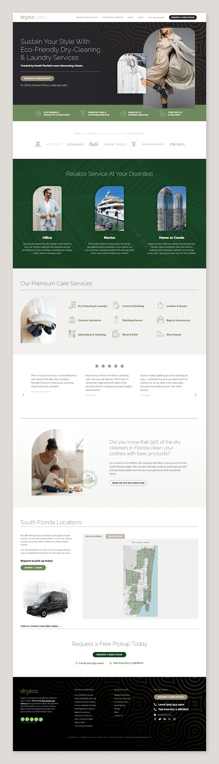 Cover image for Dryeco.com — Website Redesign | WordPress + Elementor