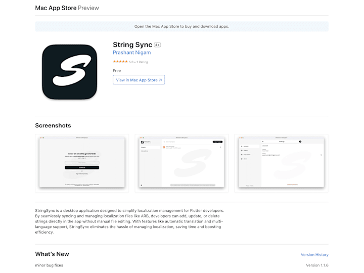 Cover image for String Sync Localization Management Tool