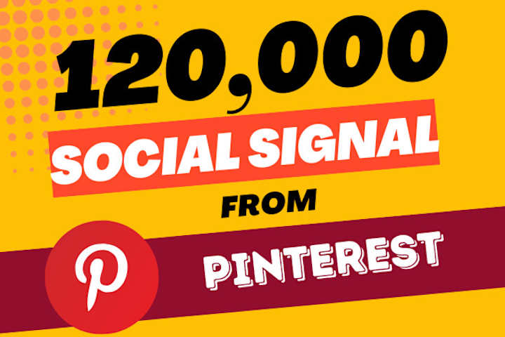 Cover image for Give you 120,000 Pinterest Social Signals SEO Bookmark Backlink…