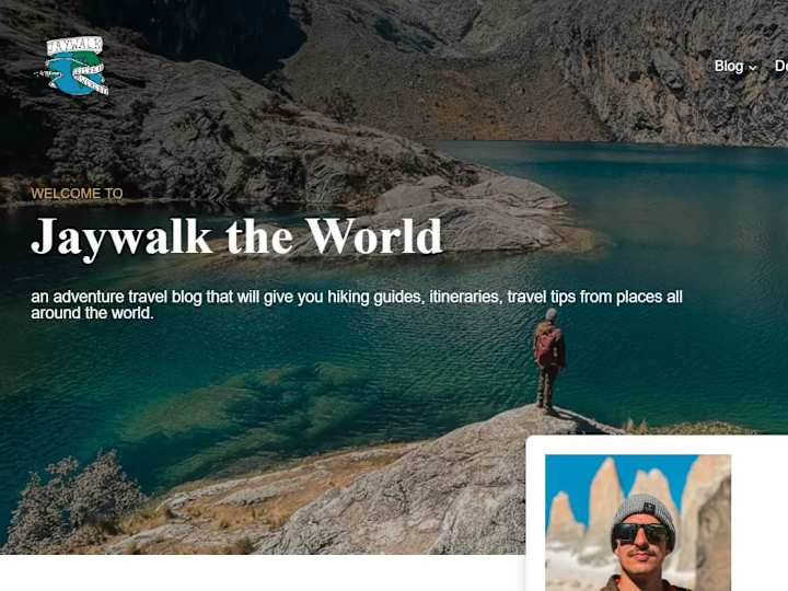 Cover image for Built a WordPress Travel Website 