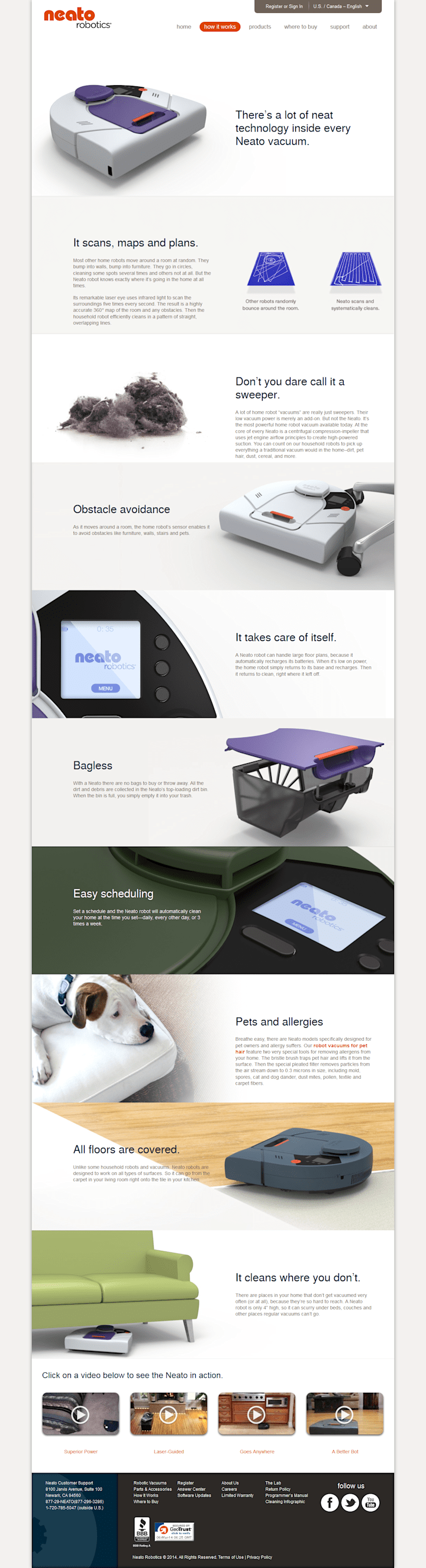 Cover image for Neato Robotics E-commerce Site Development