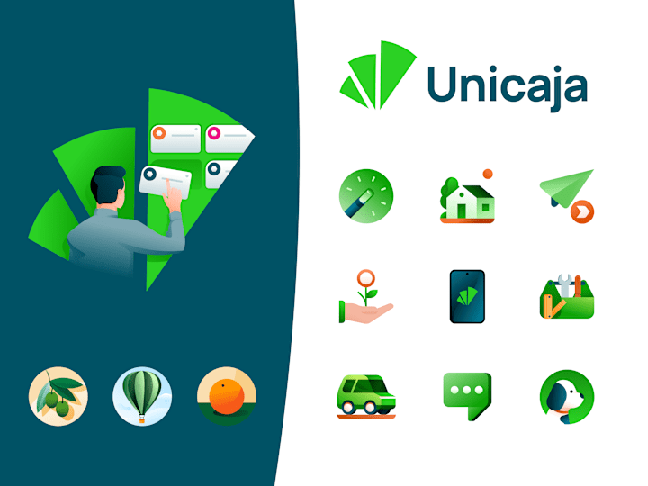 Cover image for Unicaja rebranding