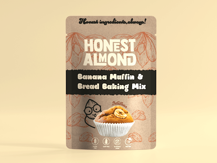 Cover image for Honest Almond Packaging