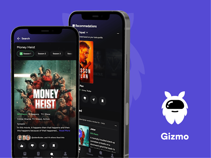 Cover image for Gizmo | iOS App UI/UX