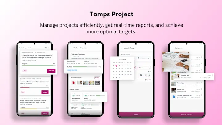 Cover image for Tomps Project Management