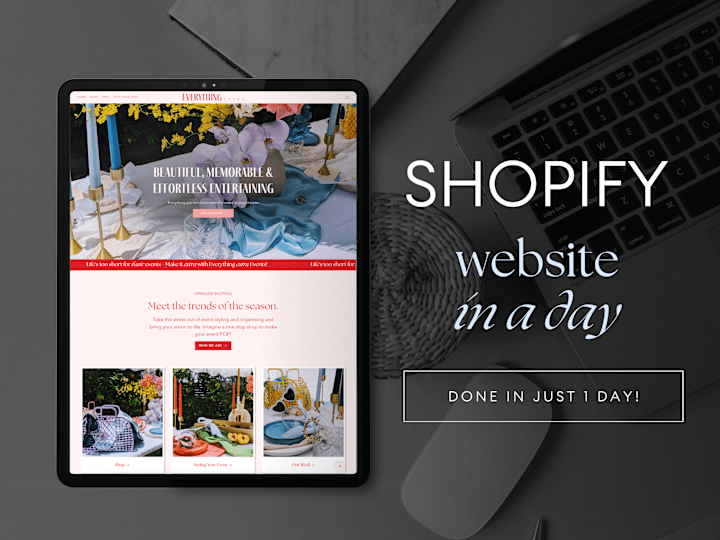 Cover image for Shopify Website In ONE Day 