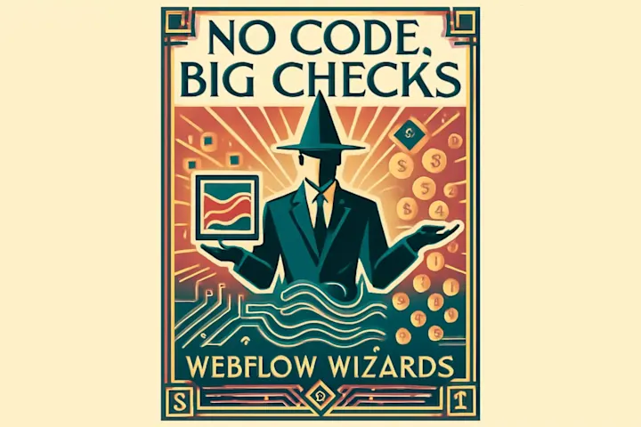 Cover image for No Code, Big Checks: Webflow Wizards Who Skip Dev Hurdles and Pad Their Pockets