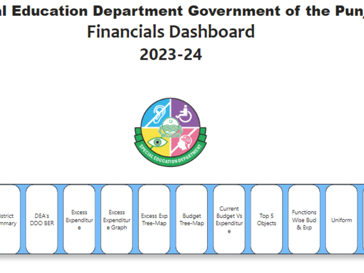 Cover image for Financials Dashboard