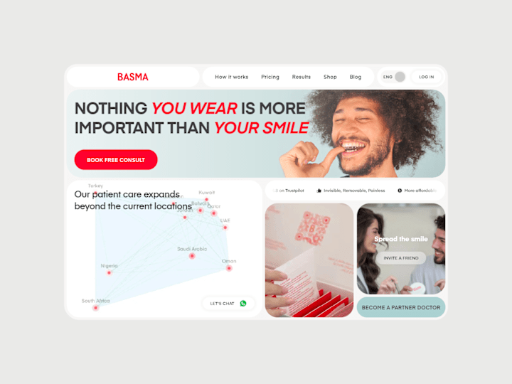 Cover image for BASMA _ invisible aligners