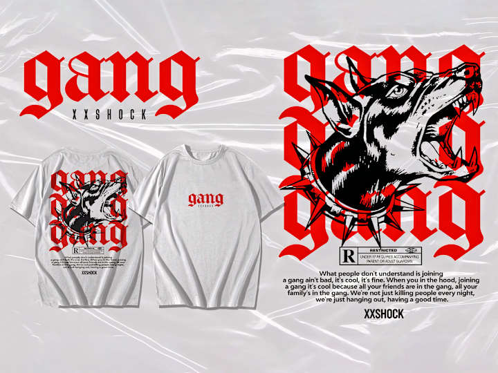 Cover image for I Will Design custom and trendy typography t-shirt design