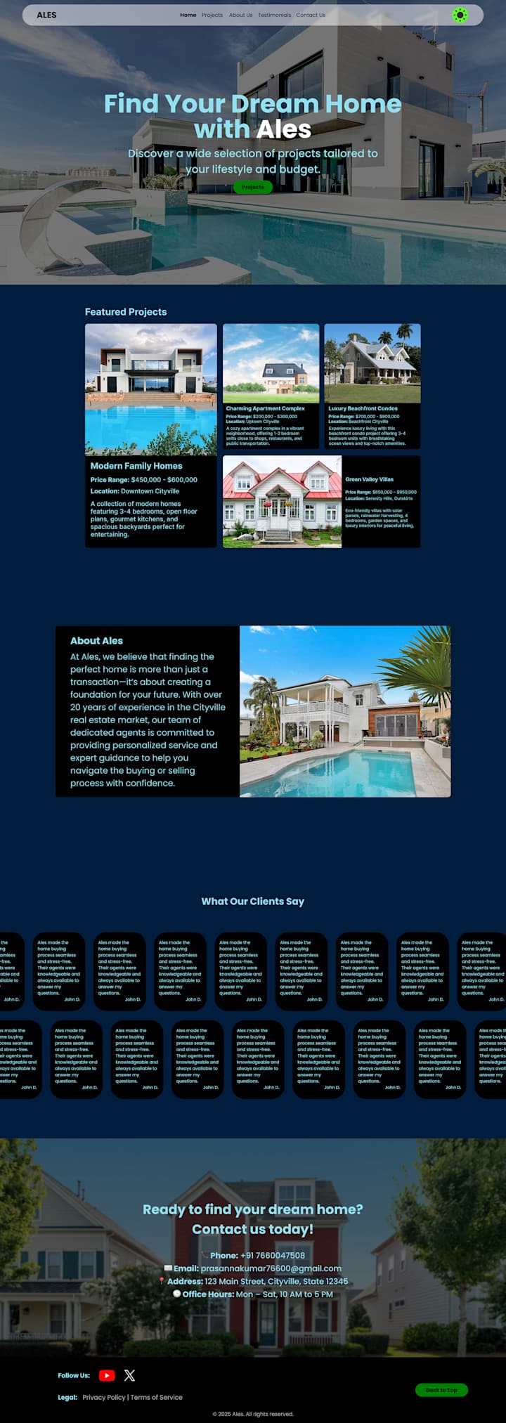 Cover image for ALES - Real Estate