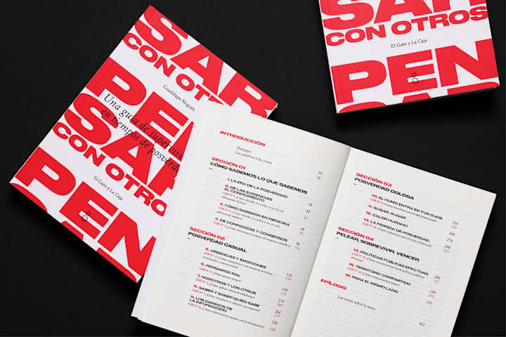 Cover image for Book Design - "Pensar con otros"