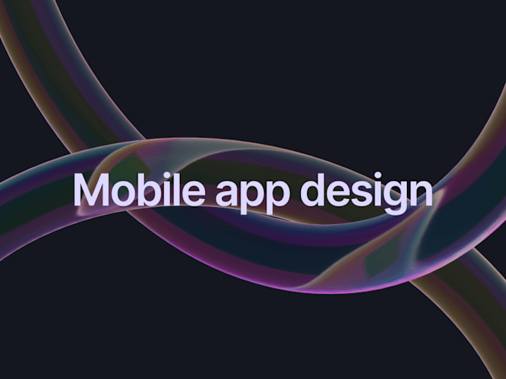 Cover image for App design for early age startups, Ecom & SaaS