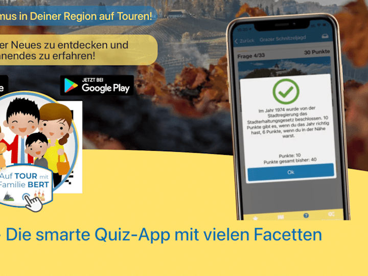 Cover image for TOURbert - the smart quiz app