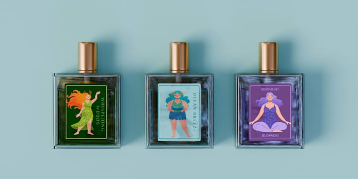 Cover image for Illustration for perfume collection