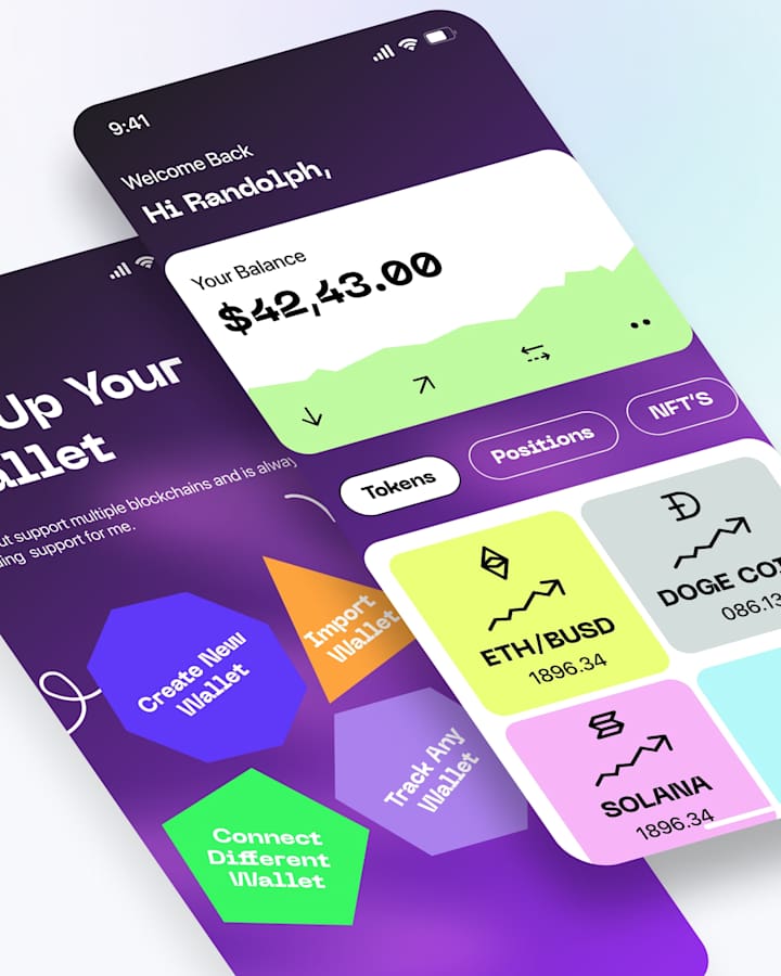 Cover image for Crypto Wallet - Mobile Banking App