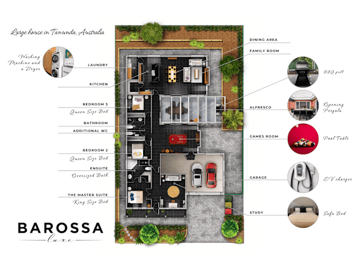 Cover image for Highly detailed 2D floor plan